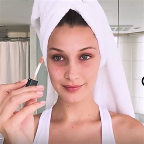 bella hadid makeup tutorial.